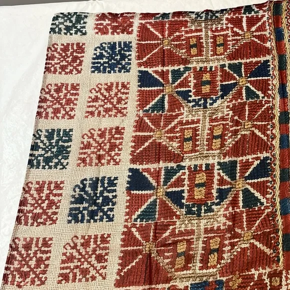 Greek Scarf NEW 33x33 by Fournos Theophilos Benaki Museum - Picture 5 of 15